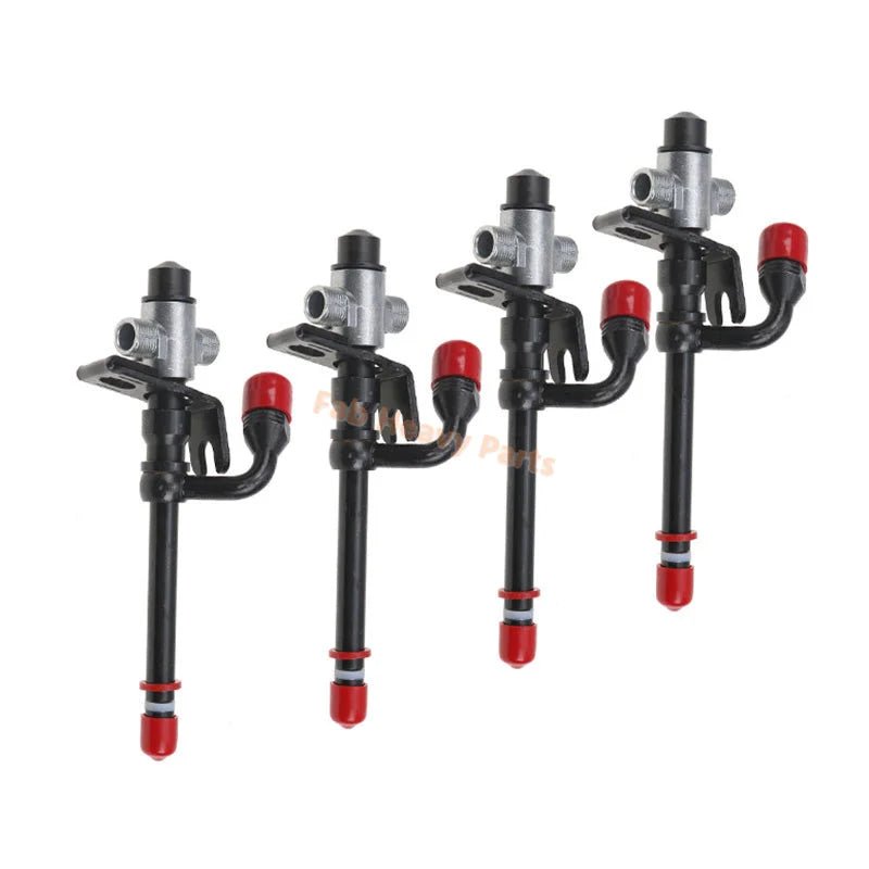 4 PCS Fuel Injector SE500830 SE500831 Fits for John Deere Engine 4045D 6068T - Fab Heavy Parts