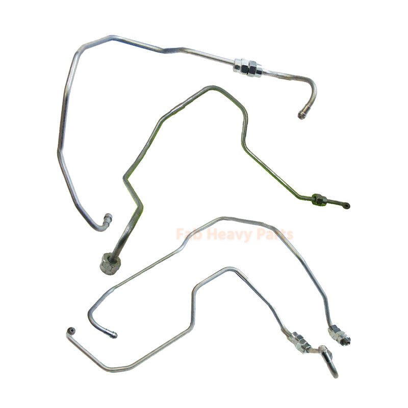 4 Pcs Fuel Supply Tube 3904204 3904205 3904206 3904207 for Cummins Engine 4B3.9 4BT3.9 4BTA3.9 Hyundai Excavator R130LC R130LC - 3 - Fab Heavy Parts