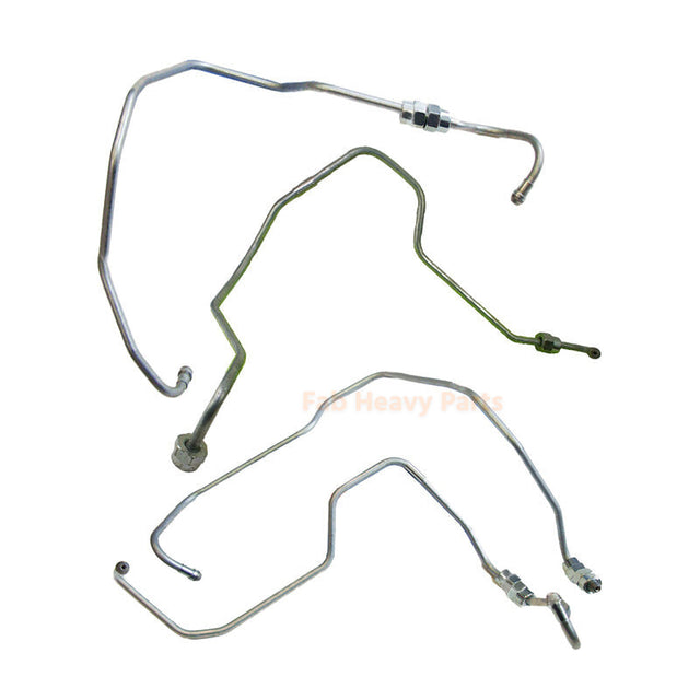 4 pezzi tubo di alimentazione carburante J904204 J904205 J904206 J904207 per motore Cummins 4TA-390 4T-390 CASE Escavatore 9020 9010B 9020B