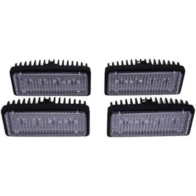 4 PCS LED Upper Cab Light Lamp RE306510 Fits for John Deere 7210 7410 7510 7610 7710 7810