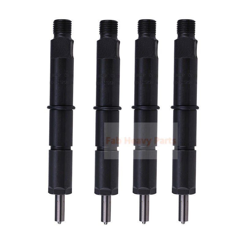 4 Piece Fuel Injector 02112949 Fits for Deutz Engine BF4M2012C BF6M2012C Volvo Excavator EC210 - Fab Heavy Parts