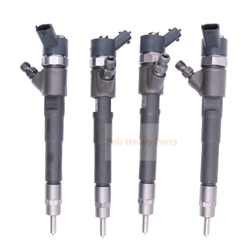 4 Piece Fuel Injector 0445110273 504088755 Fits for Fiat Ducato 120 130 MultiJet 2.3 D Iveco Daily IV Final Clearance - Fab Heavy Parts