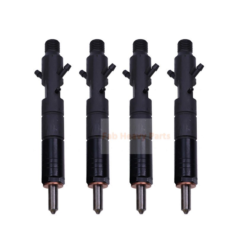 4 Piece Fuel Injector 17/919200 Fits for Perkins Engine 1104C.44TA JCB Loader 416 412S 535S 535 - 60 - Fab Heavy Parts
