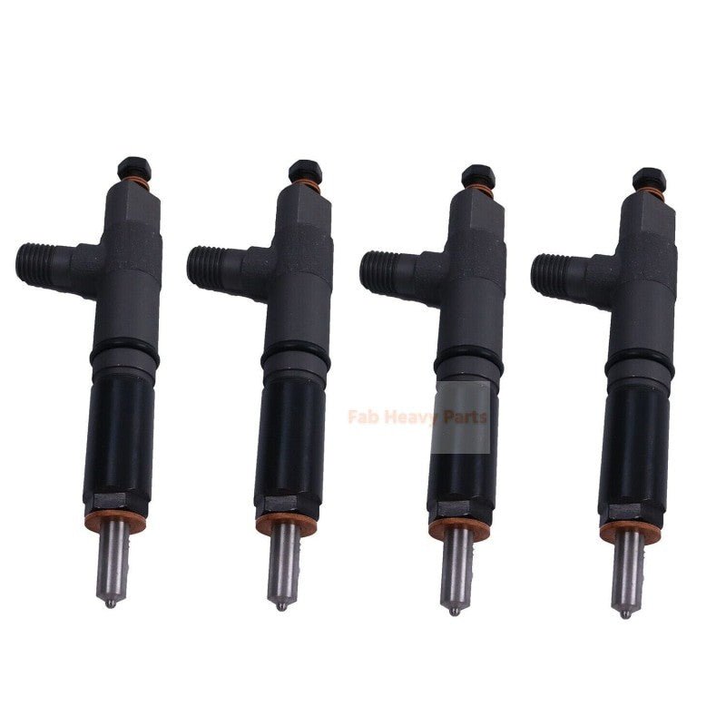 4 Piece Fuel Injector 1G918 - 53001 1G918 - 53003 1G91853000 For Kubota Engine V2203 - Fab Heavy Parts