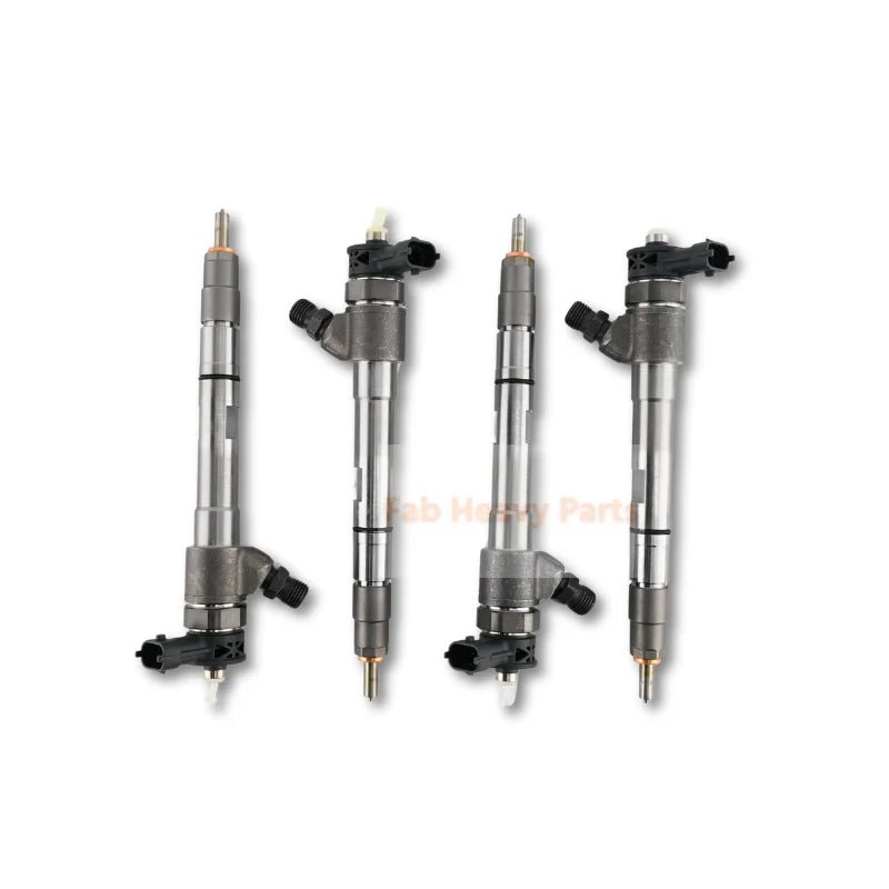 4 Piece Fuel Injector 400903 - 00223 7386500 Fits for Doosan Engine D18 D24 D34 Aftermarket Replacement For Bobcat Loader S76 T76 L75 L65 L85 - Fab Heavy Parts