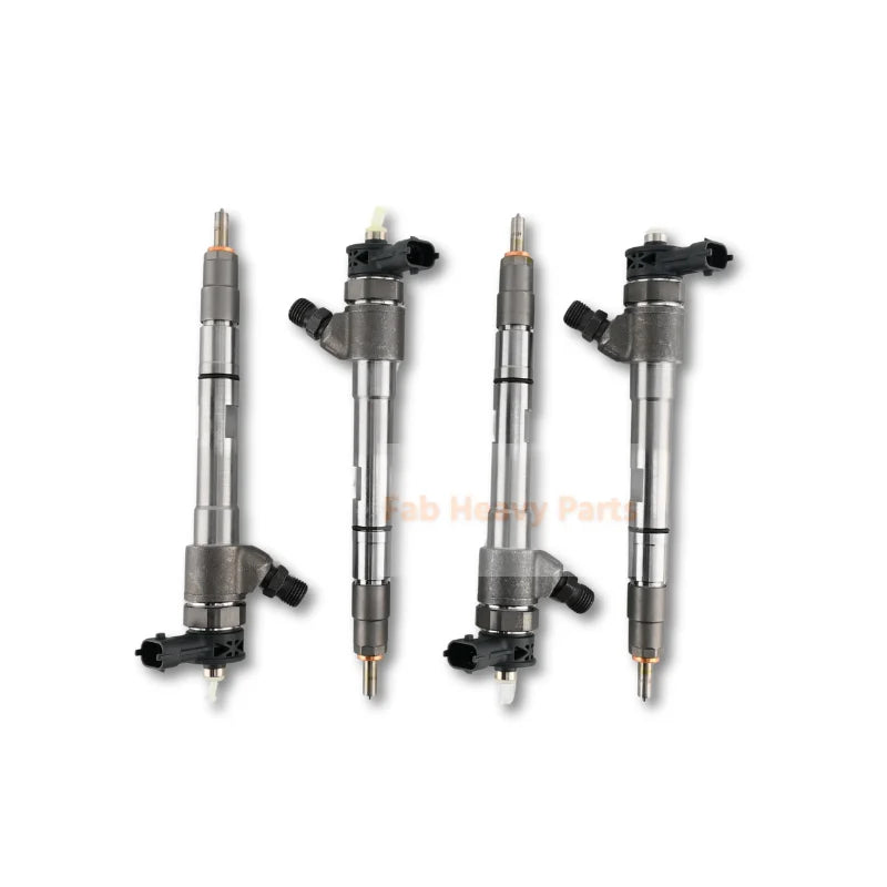 4 Piece Fuel Injector 400903-00223 7386500 Fits for Doosan Engine D18 D24 D34 Aftermarket Replacement For Bobcat Loader S76 T76 L75 L65 L85