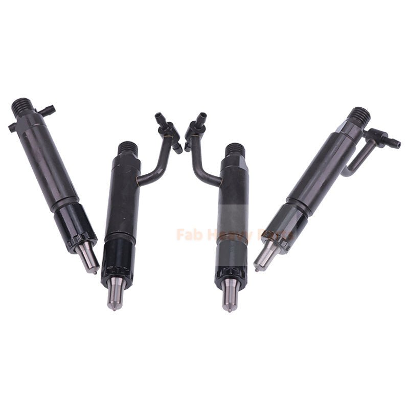 4 Piece Fuel Injector 729595 - 53100 729573 - 53050 Fits for Yanmar Engine 3JH2CE 4JH 4JH - DT 4JH - T 4JHZ 4JH3 - DTZ - Fab Heavy Parts