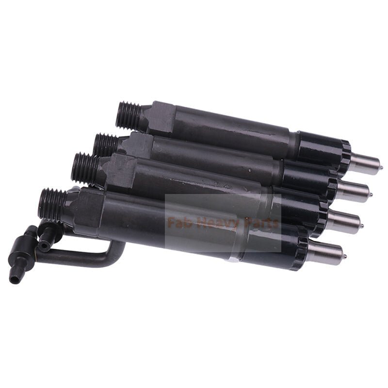 4 Piece Fuel Injector 729595 - 53100 729573 - 53050 Fits for Yanmar Engine 3JH2CE 4JH 4JH - DT 4JH - T 4JHZ 4JH3 - DTZ - Fab Heavy Parts