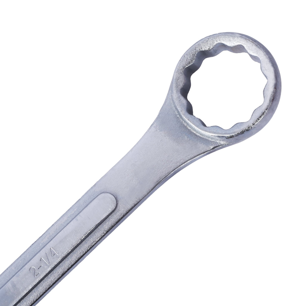 4 Piece Jumbo Combination Wrench Set SAE Chrome Plated with Storage Bag 2 - 1/8 2 - 1/4 2 - 3/8 2 - 1/2 - Inch - Fab Heavy Parts