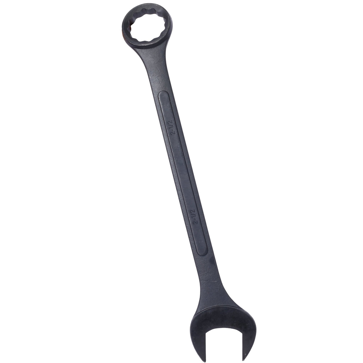 4 Piece Jumbo Combination Wrench Set SAE with Storage Bag Black Oxide 2 - 1/8 2 - 1/4 2 - 3/8 2 - 1/2 - inch - Fab Heavy Parts