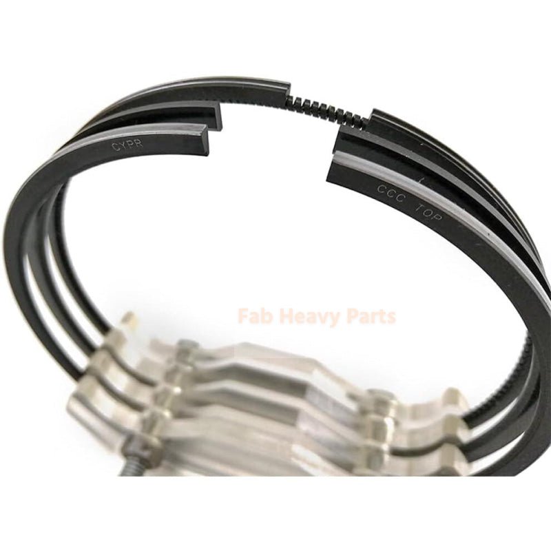 4 Piston Ring Kit 04501092 04282580 Fits For Deutz Engine TCD2012 L04 2V - Fab Heavy Parts