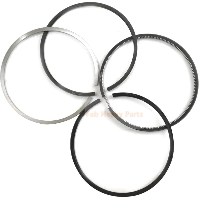 4 Piston Ring Kit AR12098 6620 - 31 - 2030 Fits For Cummins Engine NH220 - Fab Heavy Parts