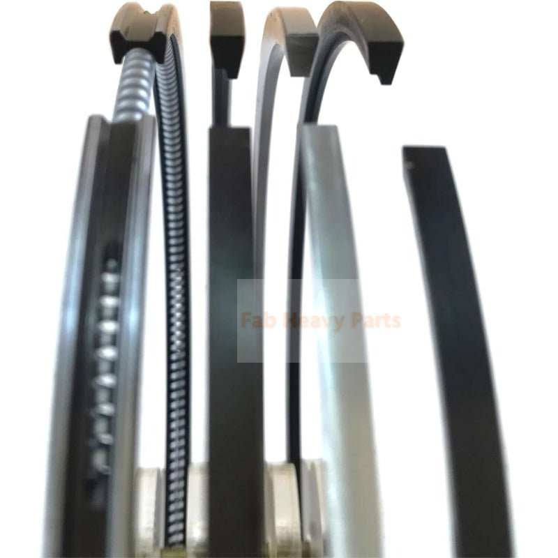 4 Piston Ring Kit AR12098 6620 - 31 - 2030 Fits For Cummins Engine NH220 - Fab Heavy Parts