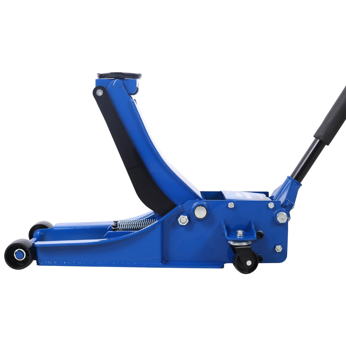 4 Ton Low Profile Hydraulic Floor Jack 8000 lbs Capacity Lifting Range 2.5' - 20' - Blue - Fab Heavy Parts