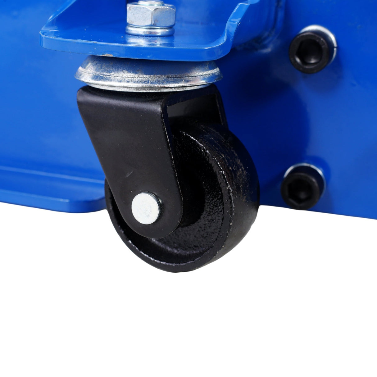4 Ton Low Profile Hydraulic Floor Jack 8000 lbs Capacity Lifting Range 2.5' - 20' - Blue - Fab Heavy Parts