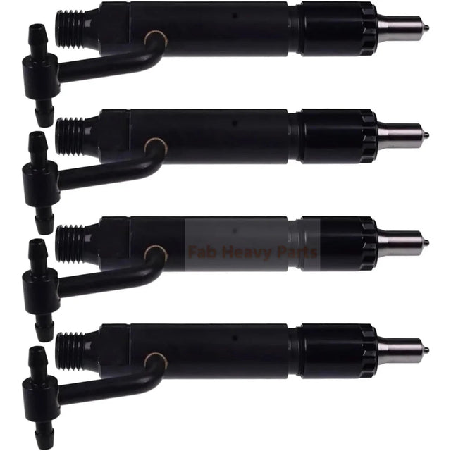 4 X Fuel Injector 729470 - 53103 Fits for Yanmar Engine 4JHZAE 4JH 4JHE 4JHYE 4JHZ - Fab Heavy Parts