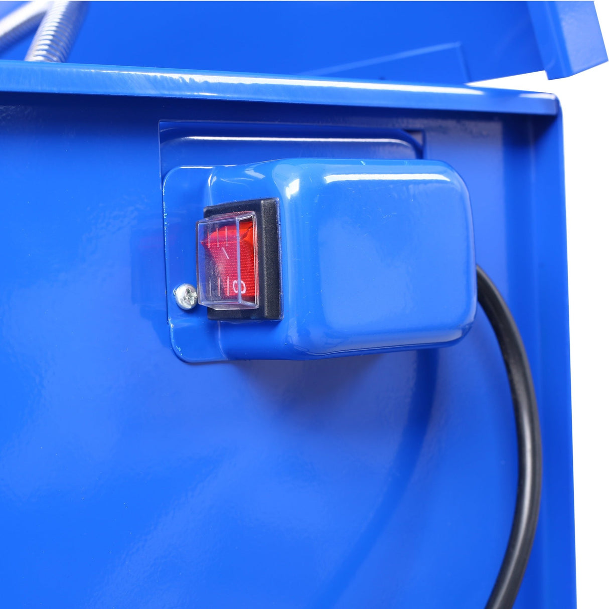 40 Gallon Parts Washer 24 Gallon Solvent Capacity 5 Gallon Per Minute Max Pump Output Heavy Duty Steel Powder Coated blue - Fab Heavy Parts