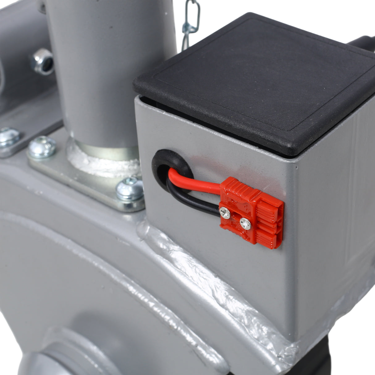 Electric Trailer Dolly 5000lbs Towing Capacity 350W 12V Trailer Jockey Wheel with 22 ft/min Moving Speed 8'' Rubber Tire