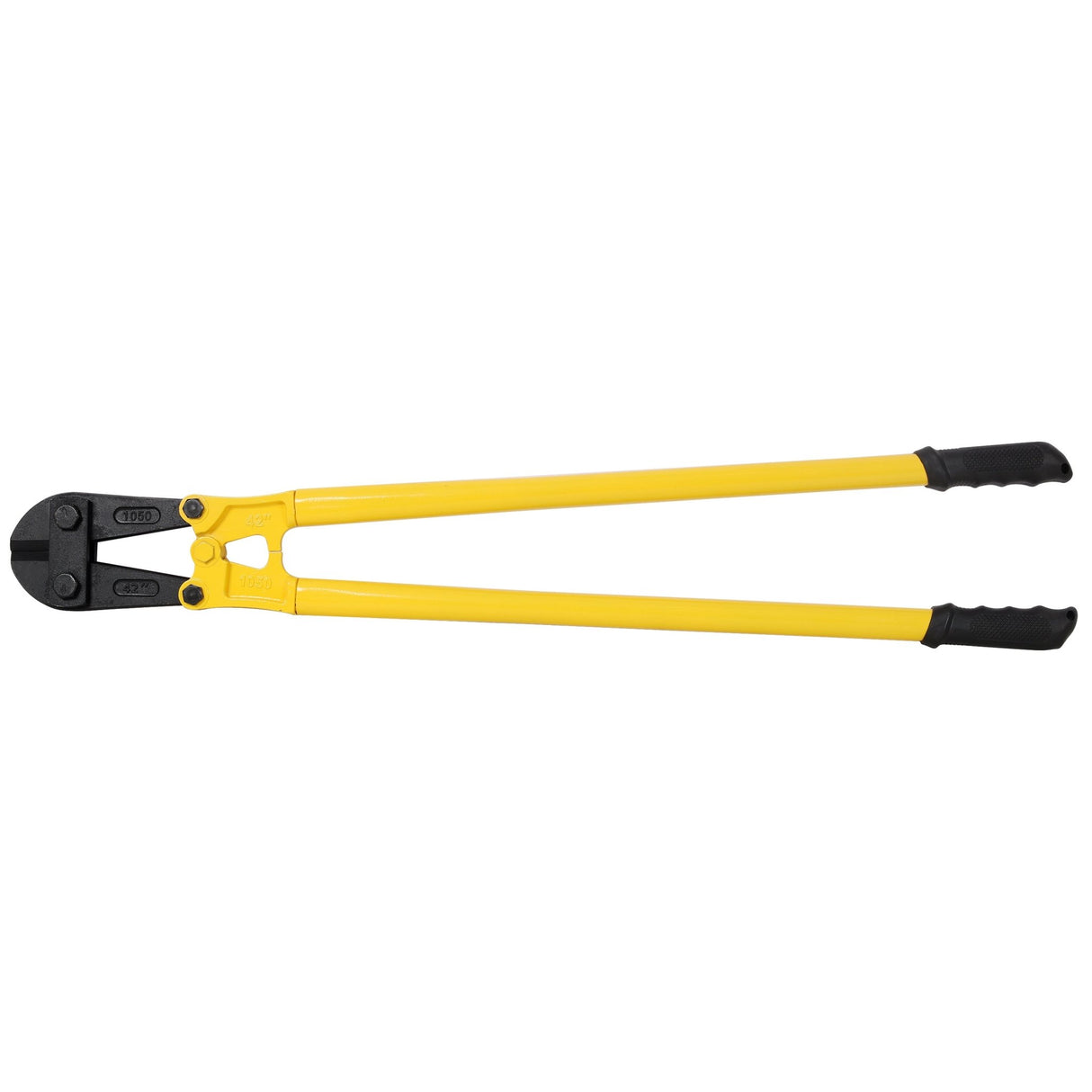 42" Heavy - Duty Medium Bolt Cutter for Fence, Steel Wire, Chain, Screws, Rivets & Medium Padlocks, Ergonomic Soft Rubber Grip Handle - Fab Heavy Parts