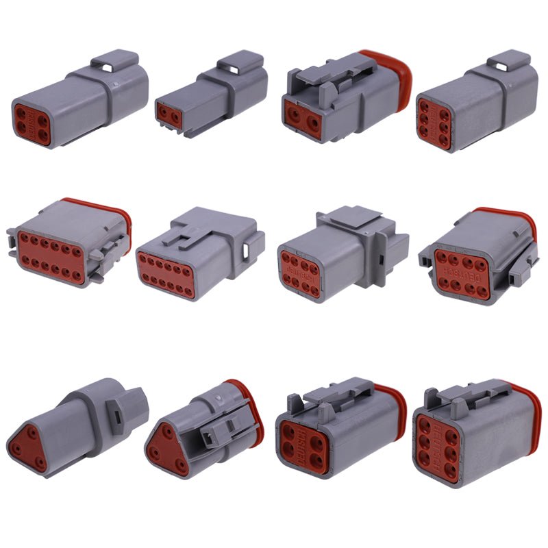 450 Piece Deutsch DT Connector Plug Kit for 14 - 20 AWG Stamped Contacts Kit - Fab Heavy Parts