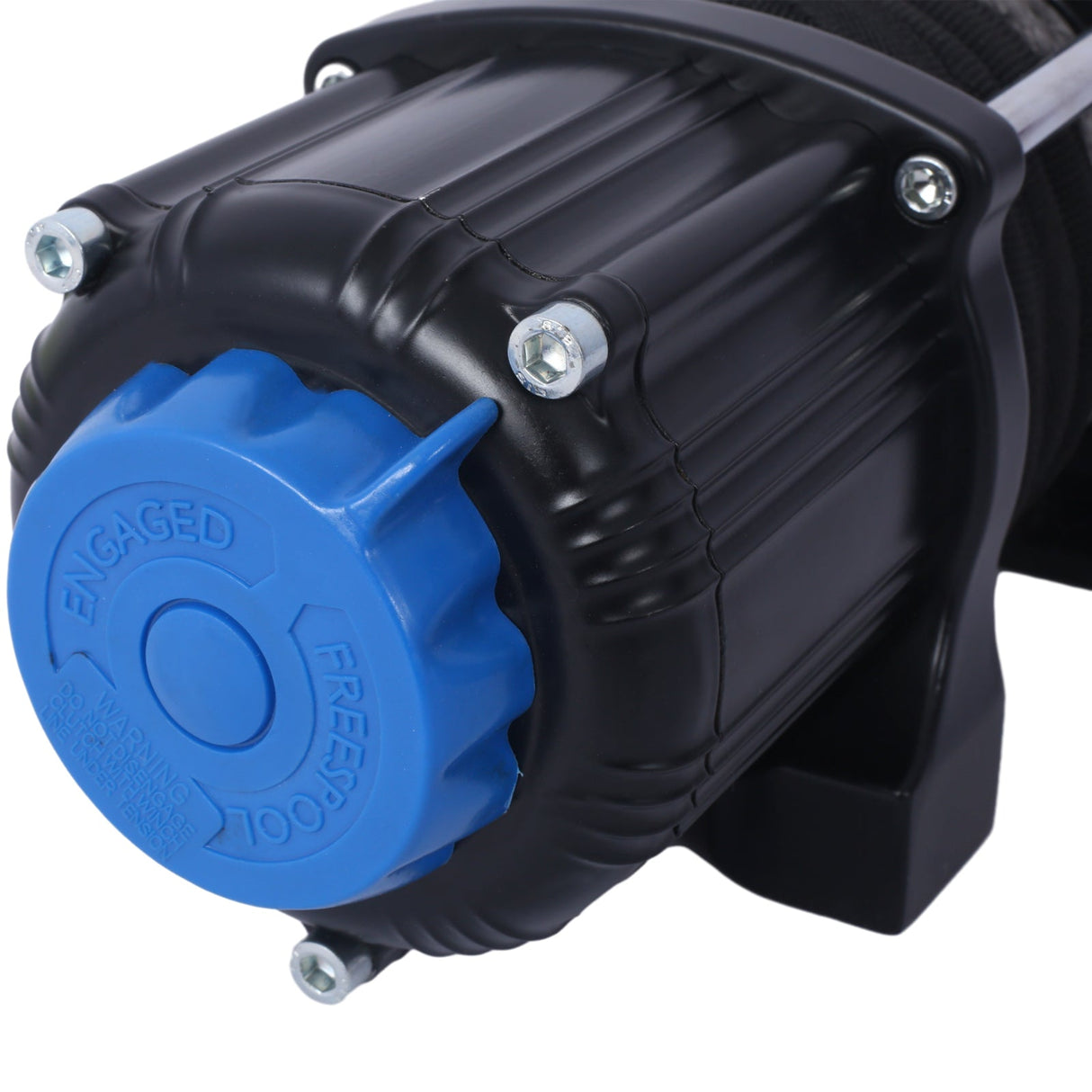 4500 lb Electric Winch 12V Waterproof Synthetic Rope Trailer with Wired and Wireless Remote - Fab Heavy Parts
