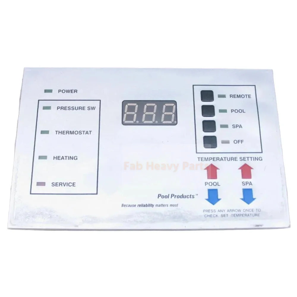 472100 MiniMax NT Pool Spa Heater Digital Display Temp Control w/Overlay