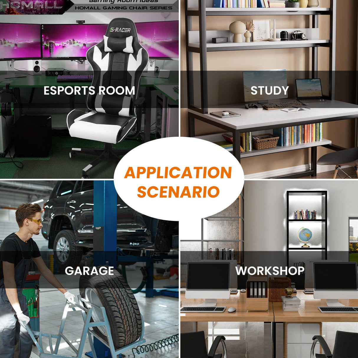 48'' Adjustable Wooden Workbench with Pegboard and Wheels with AC/USB Outlet Hooks Shelf Heavy Duty 1600 lb. Capacity - Fab Heavy Parts