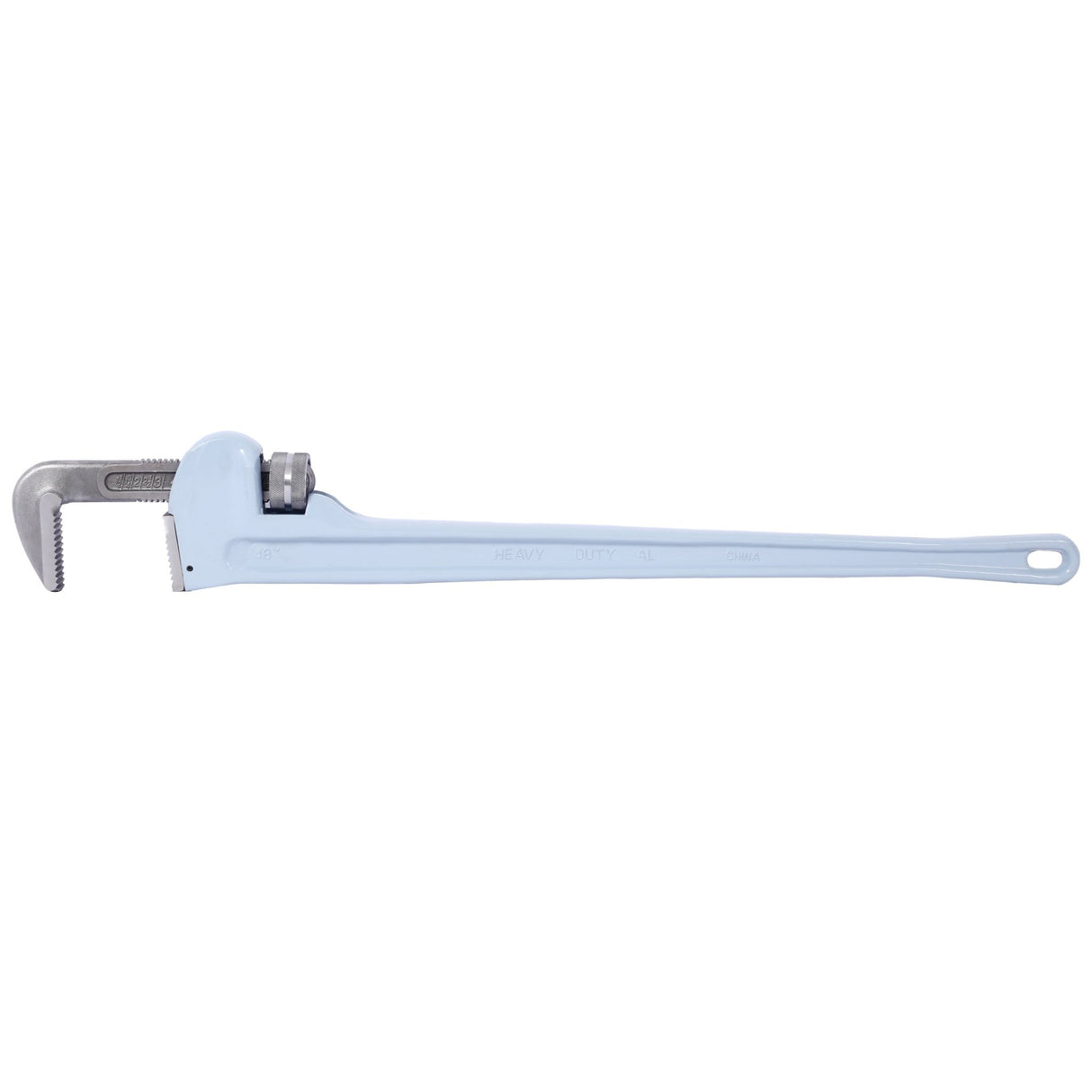 48 inch Pipe Wrench Aluminum Straight Pipe Wrench Heavy Duty 48 - Inch Plumbers Wrench - Fab Heavy Parts