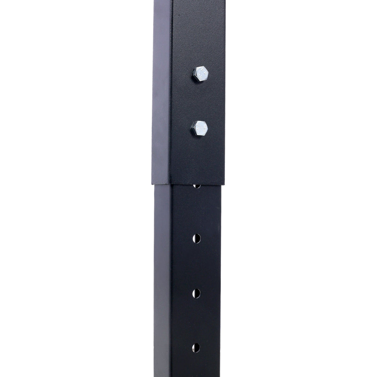 48' Wide Rolling Workbench Adjustable Height Metal with Rubber Wood Top - Fab Heavy Parts