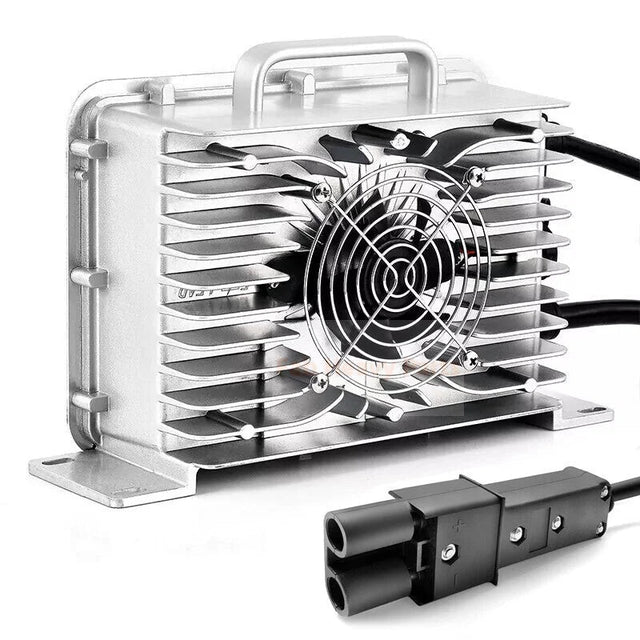 48V 15A Golf Cart Battery Charger 2 Pin Plug MAC - SCR48 - 17 - 17 Fits for Yamaha G19 - G22 Golf Cart - Fab Heavy Parts