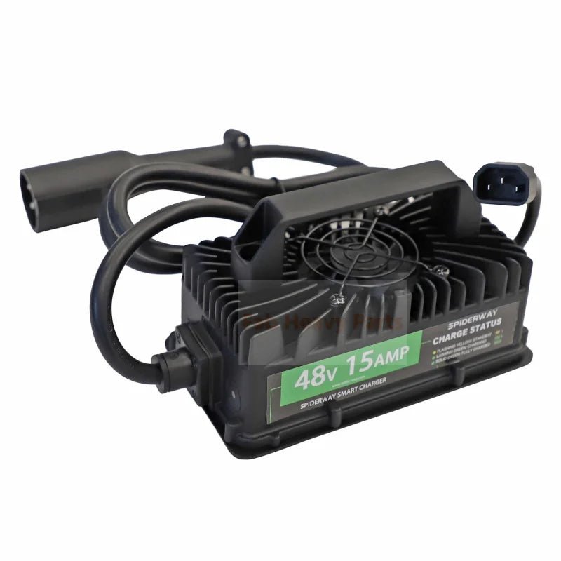 48V 15A Golf Cart Battery Charger Fits for Club Car DS Precedent Tempo Onward - Fab Heavy Parts