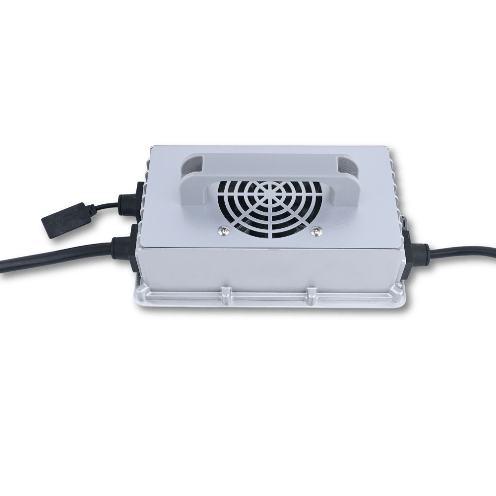 48V 18A Golf Cart Battery Charger with 3 - Pin Round Plug for Lead - Acid Batteries Fits for Club Car - Fab Heavy Parts