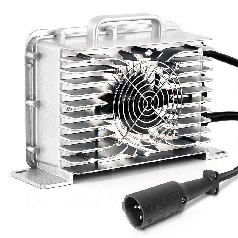 48V 25A Lithium Battery Charger Fits for Club Car Precedent Onward Tempo Golf Cart - Fab Heavy Parts
