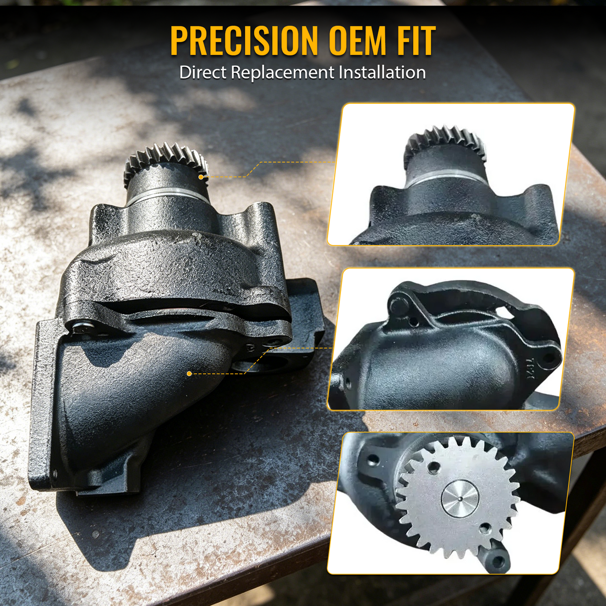 Vesipumppu 4096427 Cummins Engine QST30:lle