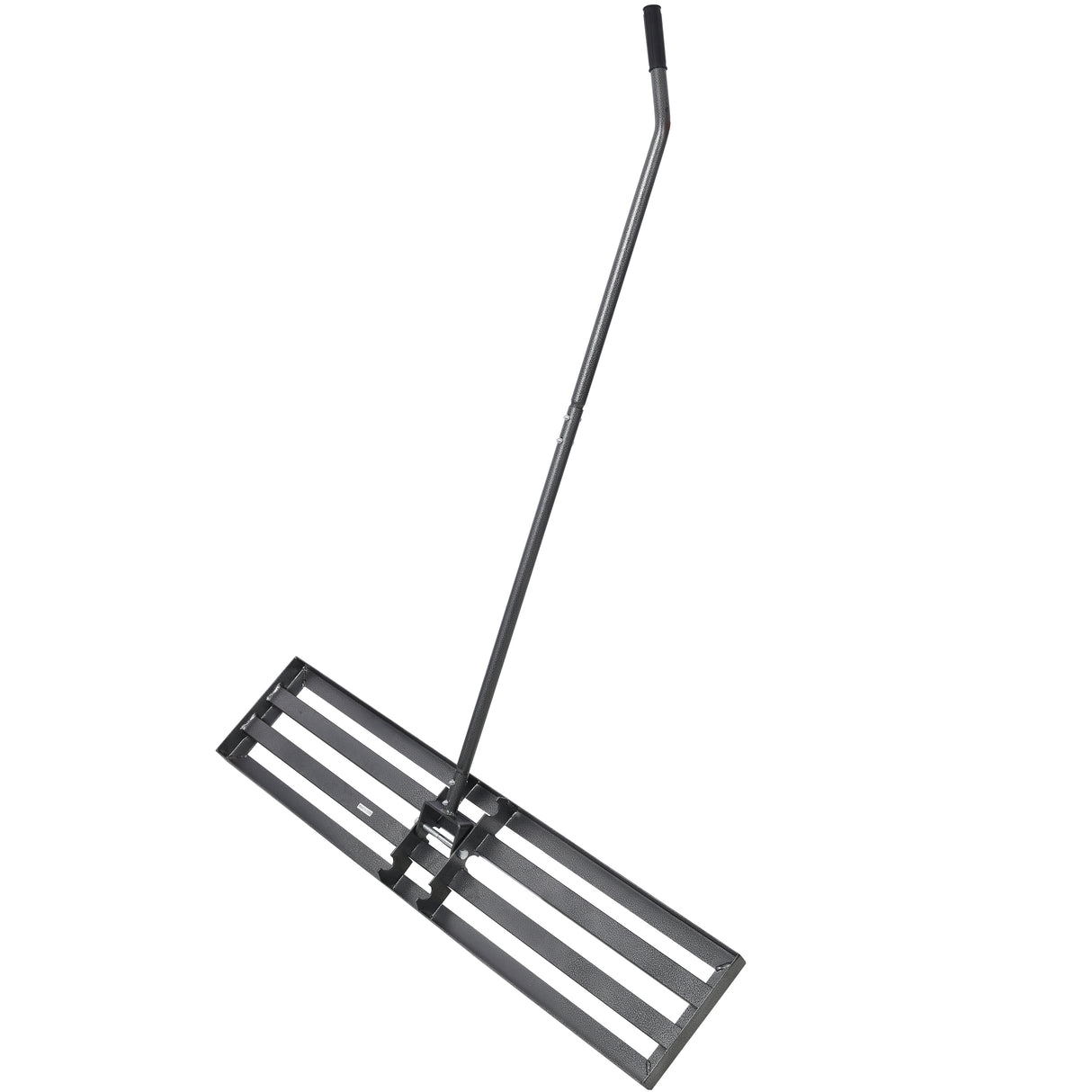 Lawn Leveling Rake Tool 48"x10" Heavy Duty Effort Saving 7FT Steel Handle