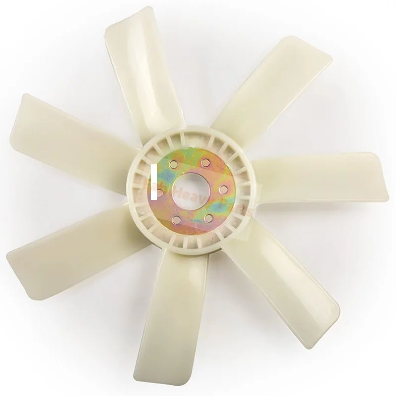 4D95 4D95L Engine Fan Blade Fits KOMATSU PC60 - 5 PC60 - 6 PC100 - 5 PC100 - 6 PC120 - 5/6/7 - Fab Heavy Parts