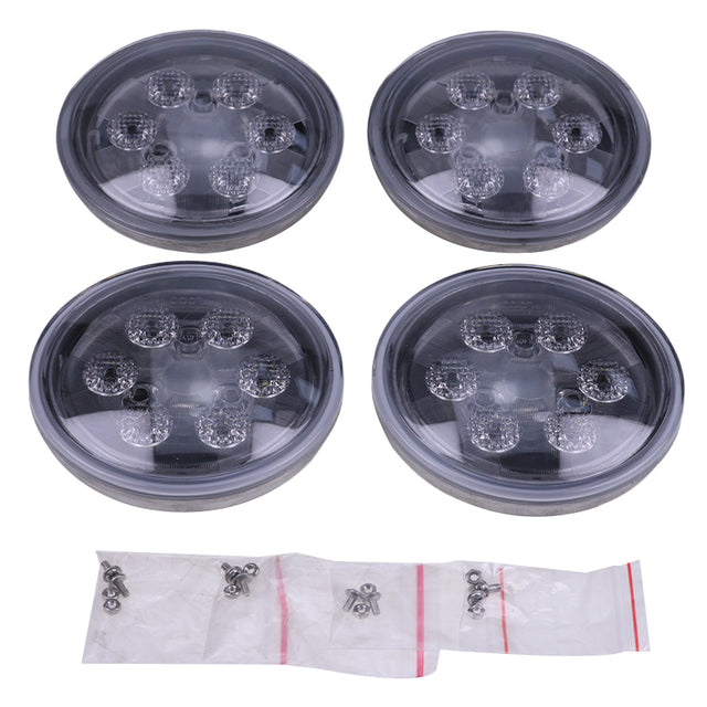 4 PCS 4.5" LED Fender Work Light Fits for John Deere Tractor 2520 3020 4020 4055 4255 4455 4555 4755 4955