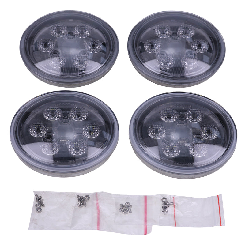 4 PCS 4.5" LED Fender Work Light Fits for John Deere Tractor 2520 3020 4020 4055 4255 4455 4555 4755 4955