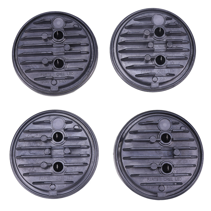 4 PCS 4.5" LED Fender Work Light Fits for John Deere Tractor 2520 3020 4020 4055 4255 4455 4555 4755 4955