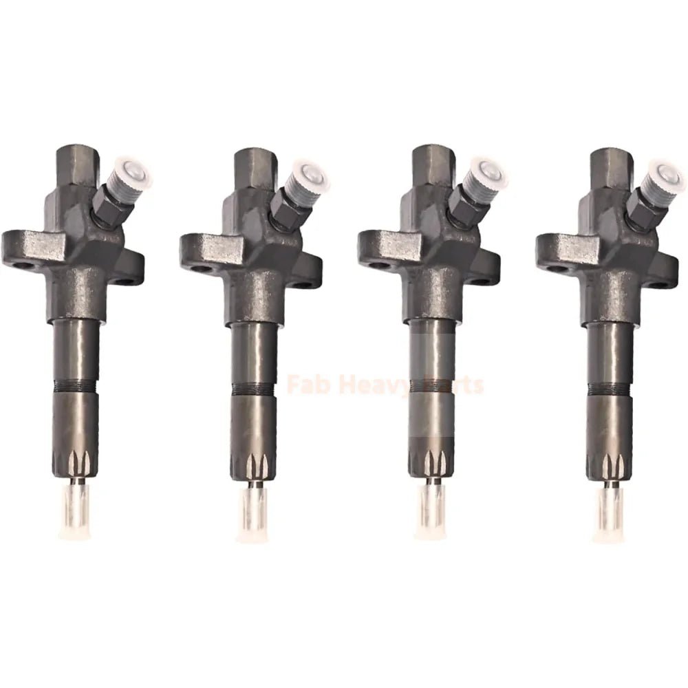 4PCS Fuel Injector 105160 - 4480 8971348420 Fits for Isuzu Engine 4BG1 for Hitachi Excavator EX100WD - 3C EX150LC - 5 Loader LX80 - 5 - Fab Heavy Parts