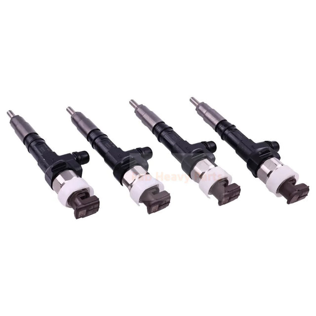 4PCS Fuel Injectors 4362831 436-2831 Fits for Caterpillar C3.3B 236D 242D 246D 257D 259D 262D