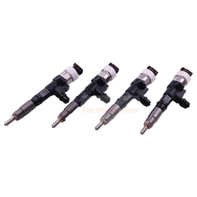 4PCS Fuel Injectors 4362831 436-2831 Fits for Caterpillar C3.3B 236D 242D 246D 257D 259D 262D