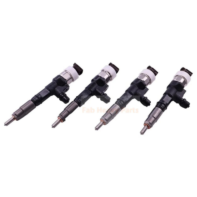 4PCS Fuel Injectors 4362831 436 - 2831 Fits for Caterpillar C3.3B 236D 242D 246D 257D 259D 262D - Fab Heavy Parts