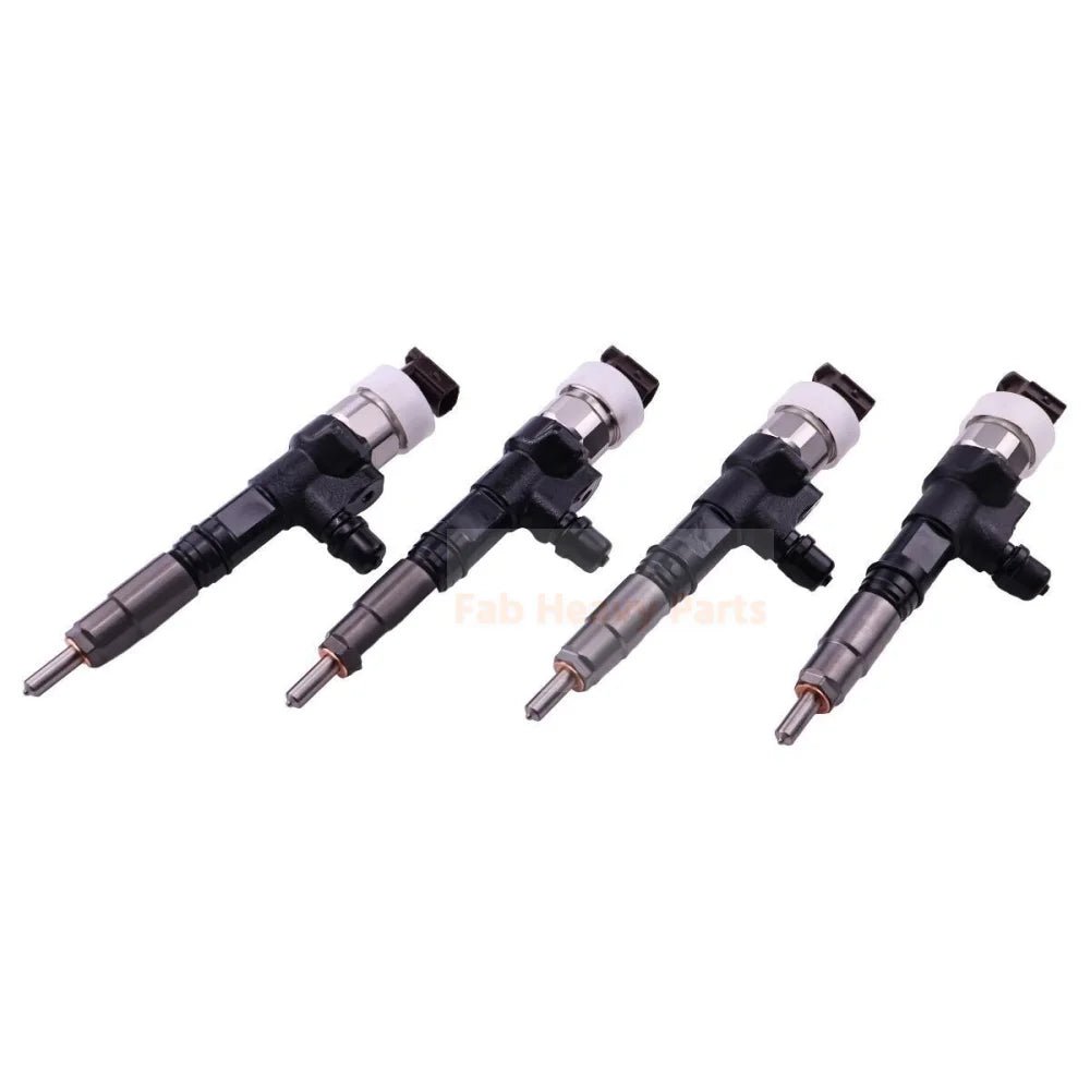 4PCS Fuel Injectors 4362831 436 - 2831 Fits for Caterpillar C3.3B 236D 242D 246D 257D 259D 262D - Fab Heavy Parts
