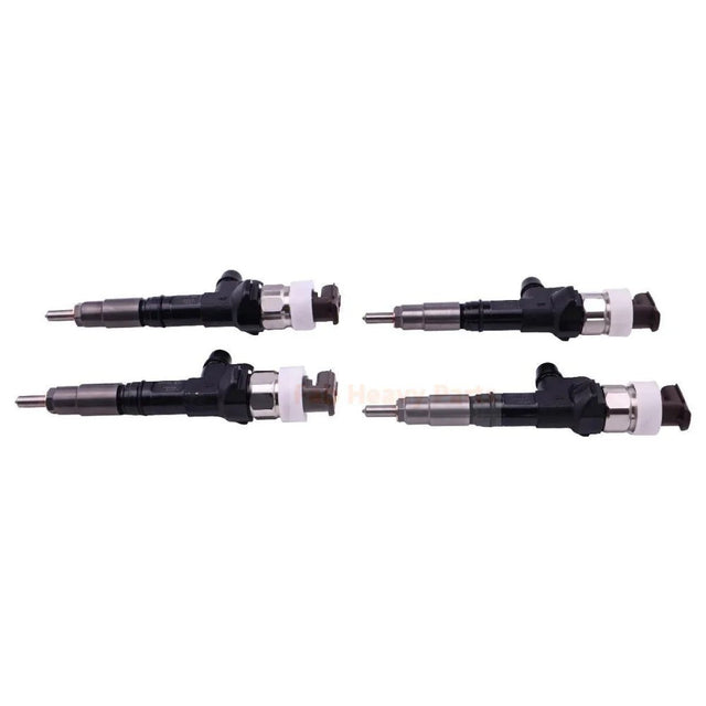 4PCS Fuel Injectors 4362831 436 - 2831 Fits for Caterpillar C3.3B 236D 242D 246D 257D 259D 262D - Fab Heavy Parts