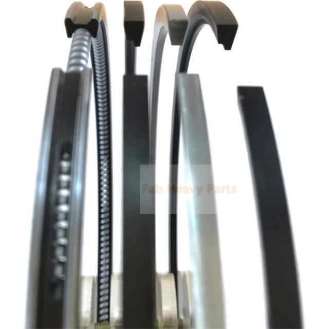 4 Piston Ring Kit AR12098 6620-31-2030 Fits For Cummins Engine NH220