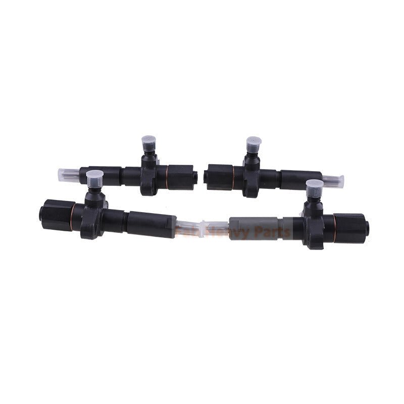 4Piece Fuel Injector 105 - 5149 Fits for Perkins Engine 4.236 Caterpillar CAT Vibratory Compactor CS - 323 CP - 323 Pavement PR - 75 - Fab Heavy Parts