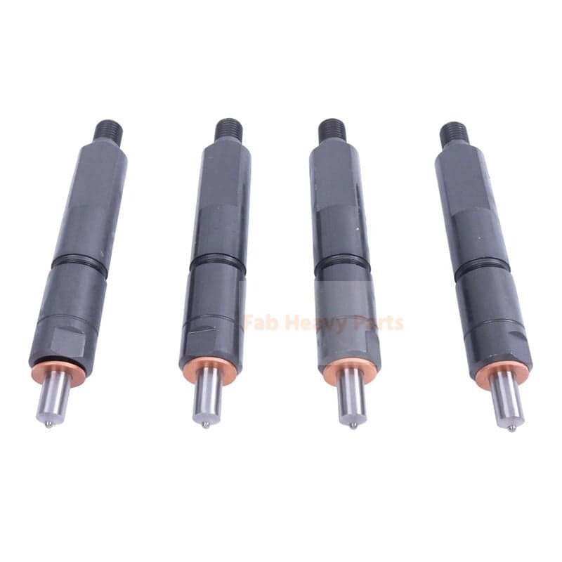 4Piece Fuel Injector 121 - 3101 Fits for Caterpillar CAT Engine 3054 Excavator 315 317 317N - Fab Heavy Parts