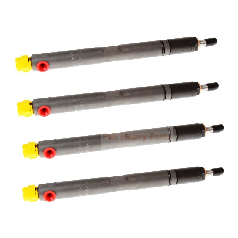 4Piece Fuel Injector 320/06834 Fits for JCB Engine 444 Backhoe Loader 3CX 4CX - Fab Heavy Parts