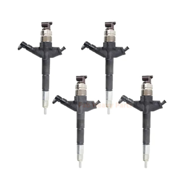 4X Fuel Injector 295050-0300 16600-5X00A Fits for Nissan YD2K Navara Pathfinder